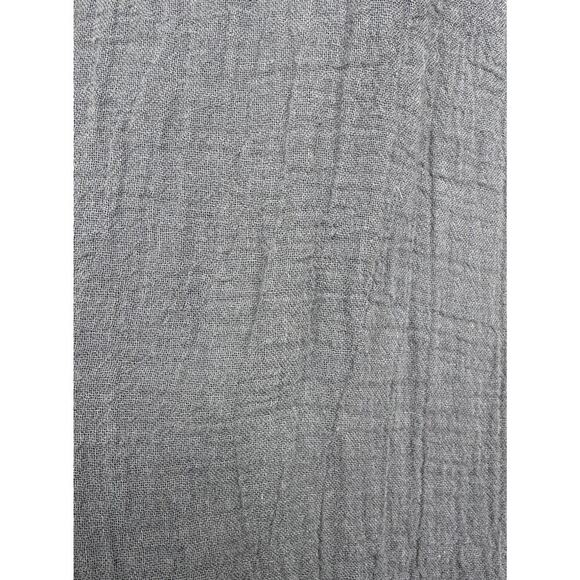 ATELIERS FRANCAIS DE CONFECTION Size TU Gray Gauze Asymmetrical Skirt Boho READ - Picture 10 of 16